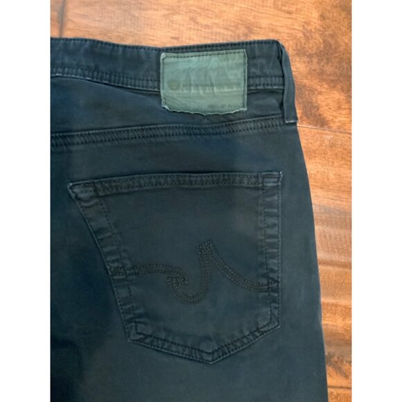 AG Adriano Goldschmied Protege Straight Leg Black Chino Pants, Size 36 - Picture 5 of 5